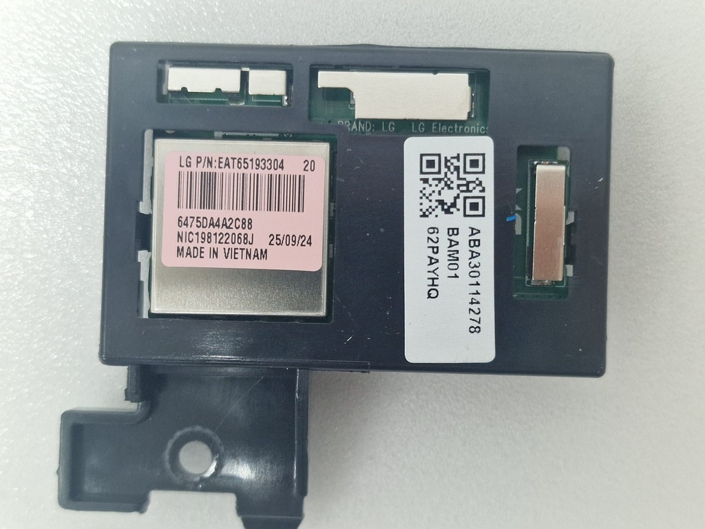 Etiqueta modulo LG P/N EAT65193304 - MAC 6475DA4A2C88 - Vietnam 25/09/24