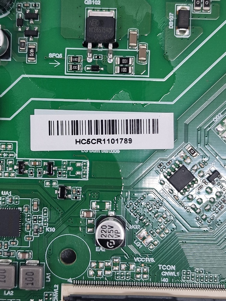 Codigo de barras LG HC5CR1101789