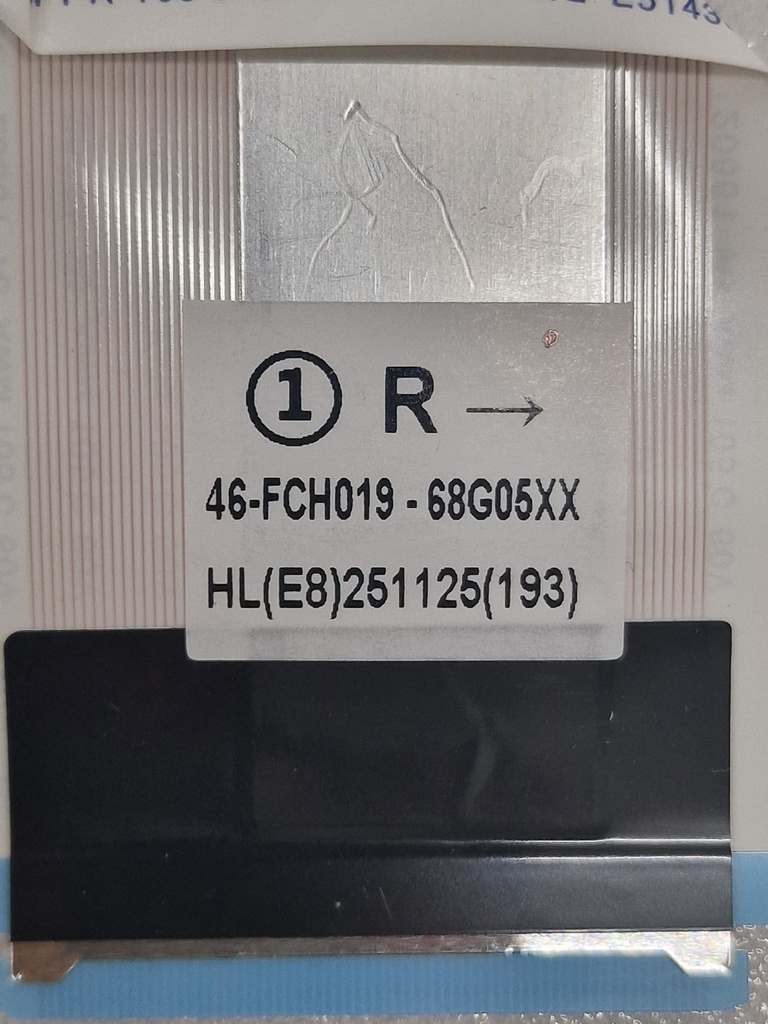 Etiqueta flex 1 R - 46-FCH019-68G05XX - HL(E8)251125(193)