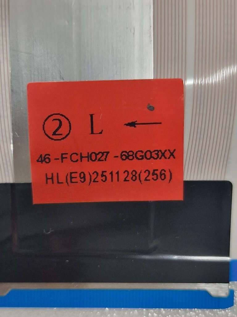 Etiqueta flex 2 L - 46-FCH027-68G03XX - HL(E9)251128(256)