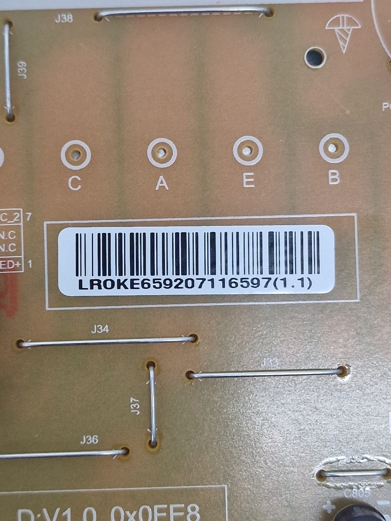 Codigo de unidad LROKE659207116597(1.1)