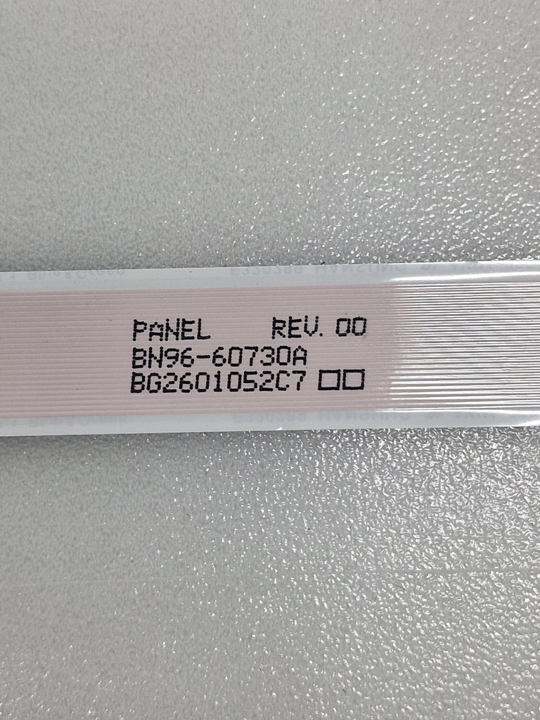 Marcado PANEL REV.00 - BN96-60730A - lote BG2601052C7