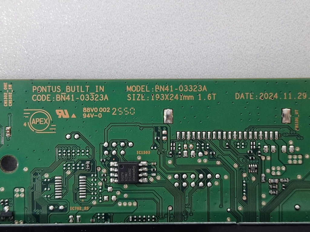 Datos PCB - BN41-03323A 193x241mm 1.6T fecha 2024.11.29