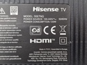 Pegatina del TV donante Hisense 50E7NQ