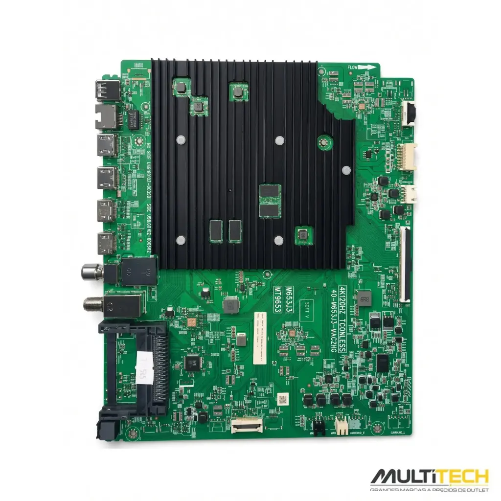 Placa Principal Main TCL 40-M653J3-MAC2HG MT9653 4K 120Hz TV 65Q7C 65Q7CX1