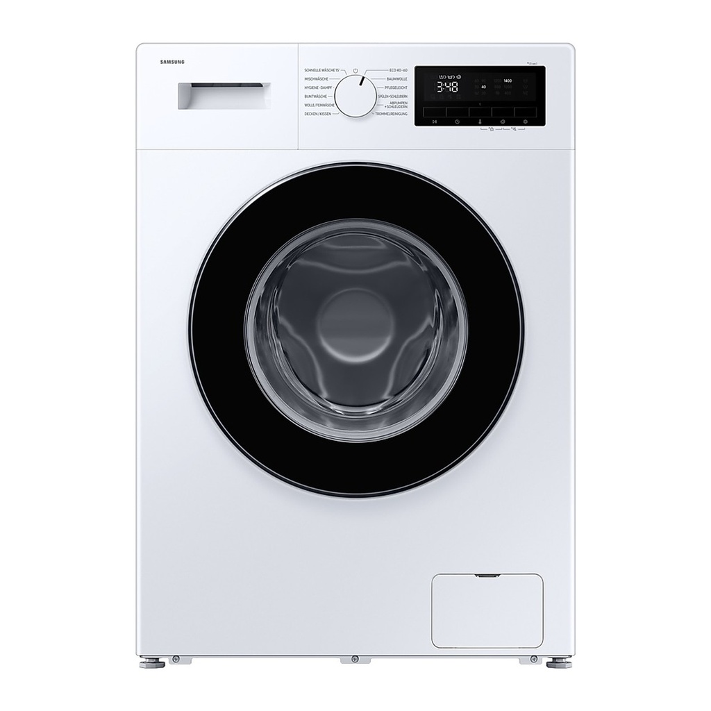 Lavadora Samsung WW90FG3M05AWEG · Carga frontal 9 kg 1400 RPM Blanco