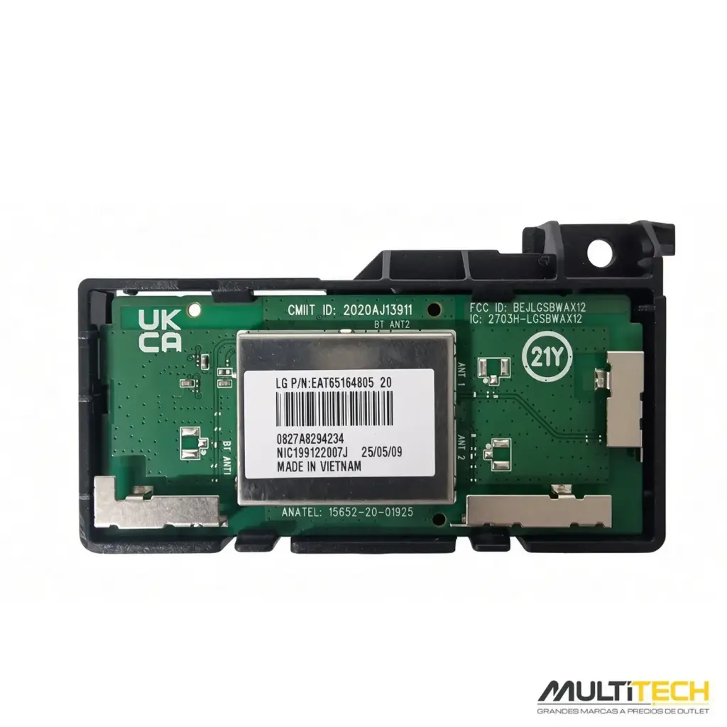 LG LGSBWAX12 EAT65164805 WiFi and Bluetooth module for the 65QNED93A6A QNED93 TV – Original
