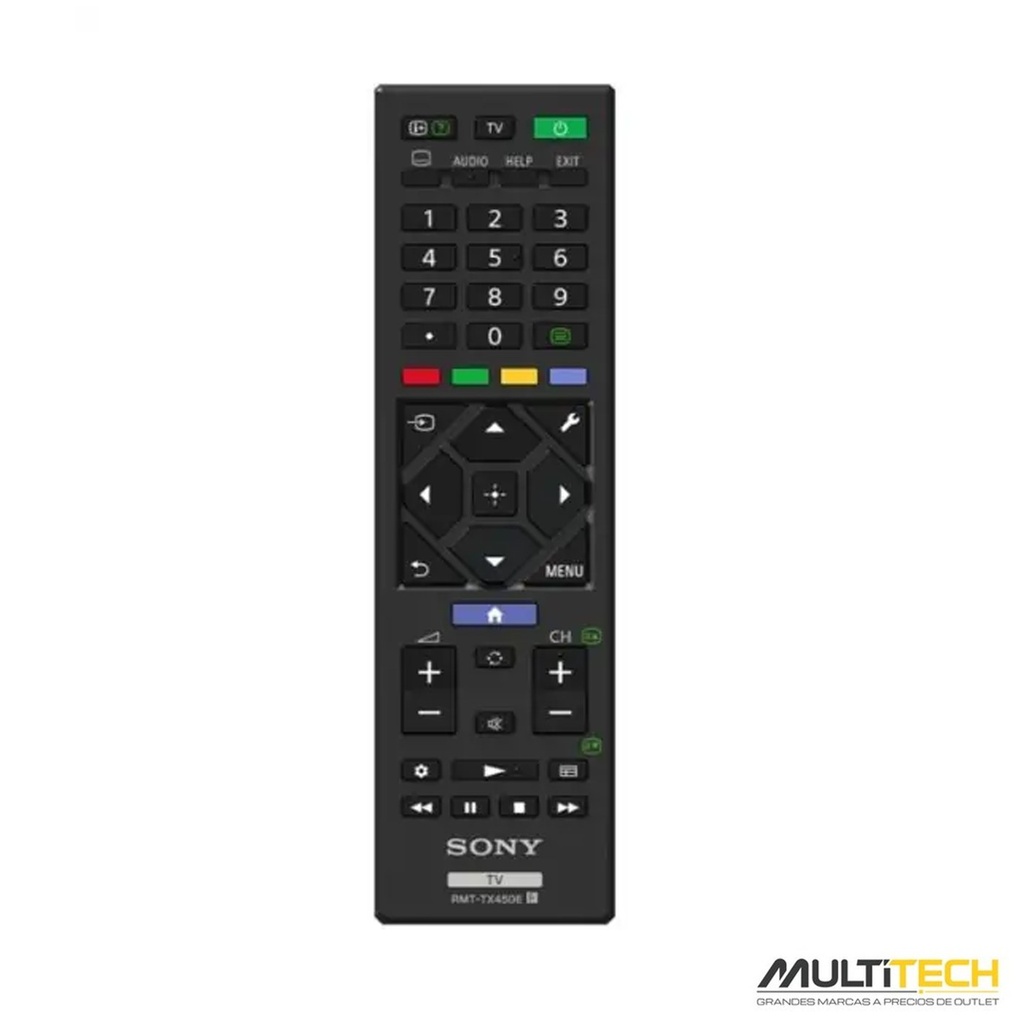 Genuine Sony RMT-TX450E Remote Control for Bravia X75WL, X80L, X85L, X90L, X95L and A80L 4K