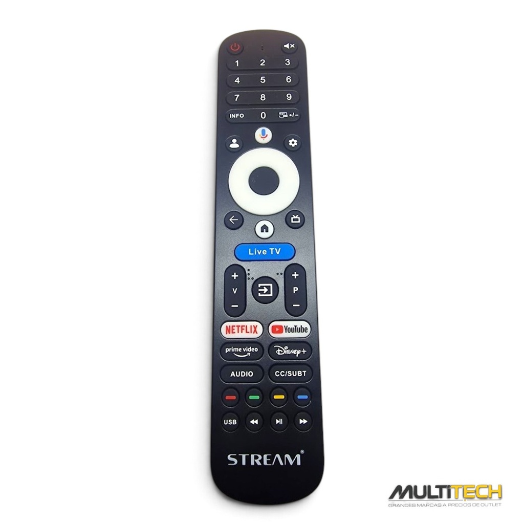 Original Remote Control Google TV Voice Stream Midas CHiQ Tesla TD Systems Caixun Netflix
