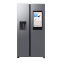 Frigorífico americano Samsung RS90F67BETEF · Series 9 614 L Clase E Dispensador SmartThings Negro