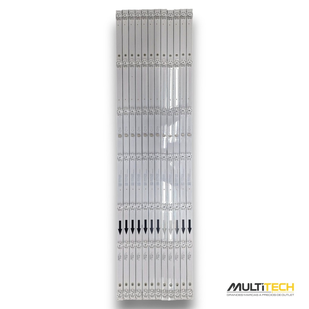 LG 75HR332M07N09 4L-ZX075T-HR050X LED strips for 75NU800B6LA NU80 75 TV – Set of 6