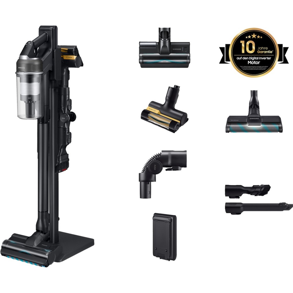 Aspiradora escoba Samsung VS70H28HFC · Batería HEPA Sin bolsa 0,8 L 770 W Negro