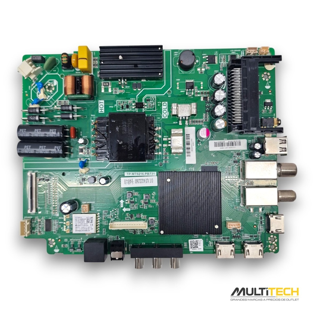 TP.MT9216.PB731 0090733701K Combo Main Power Supply Board for Haier H40K85EFX 40 TV