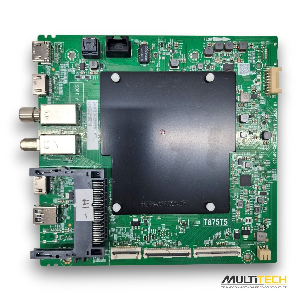 Placa Principal Main TCL 40-R75PT5-MAA2HG V8-R75PT01 TV 43V6C 43 Cero Horas