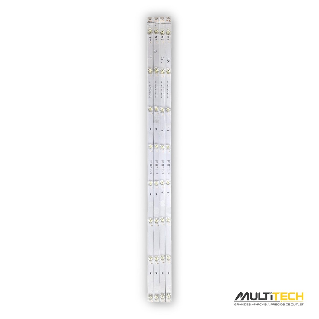 RF-CF430015AF30 BF30 LED strips for Daewoo D43DH55UQMS and Vestel 43 TV – Set of 4