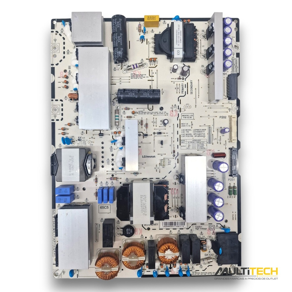 Fuente Alimentación LG EAY65904171 LGP65C5-25OP TV OLED65C54LA OLED 65C5