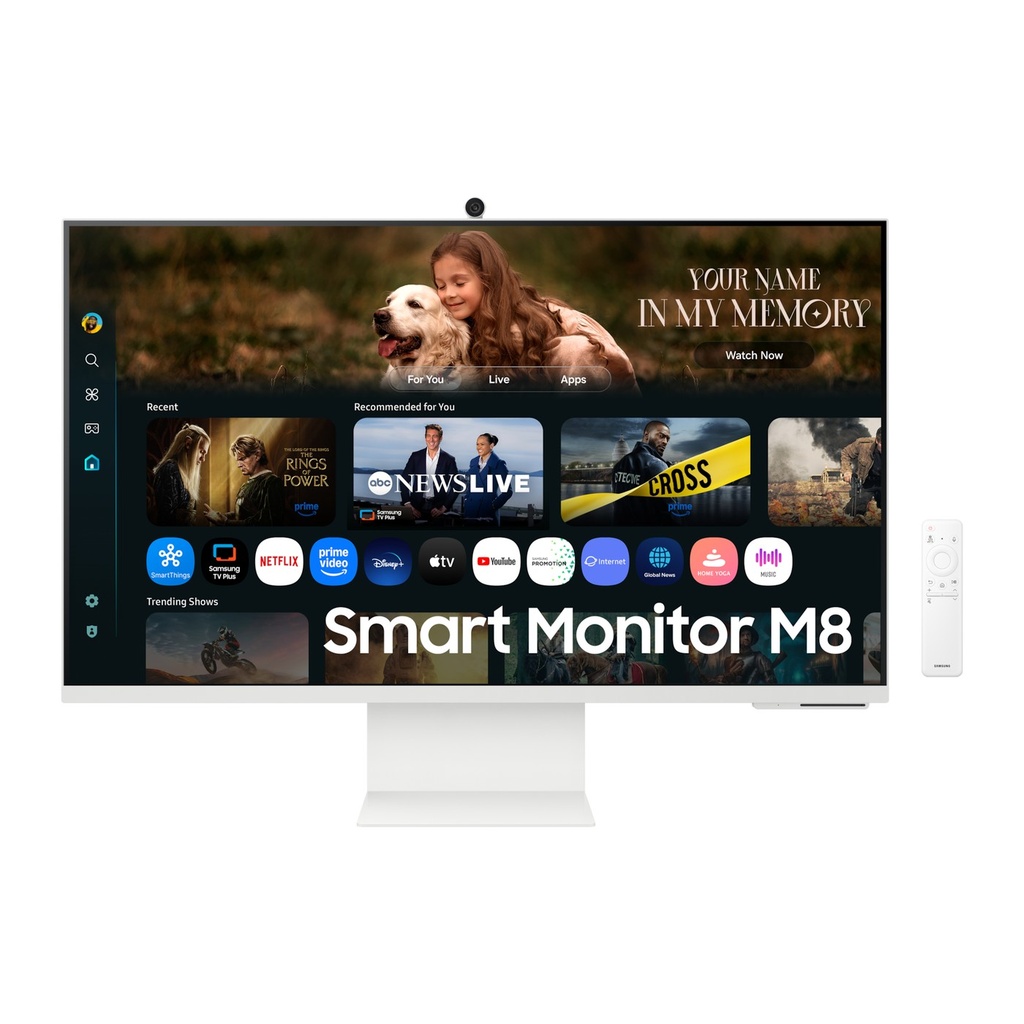 Monitor Samsung Smart M8 32 4K M80F Smart TV Apps LS32FM801UUXEN Grado A