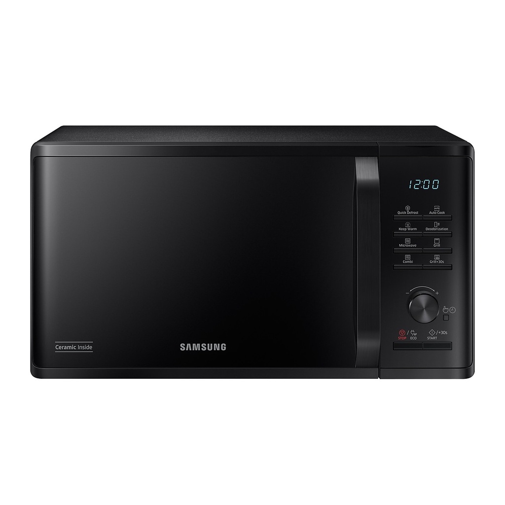 Microondas con grill Samsung MG23B3515AK · Negro Microondas con grill Encimera 23 L 800 W