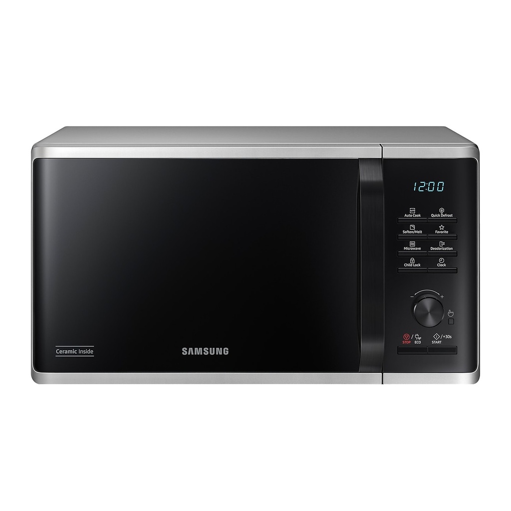 Microondas Samsung MS23B3515AS · Negro, Gris Solo microondas Encimera 23 L 1150 W