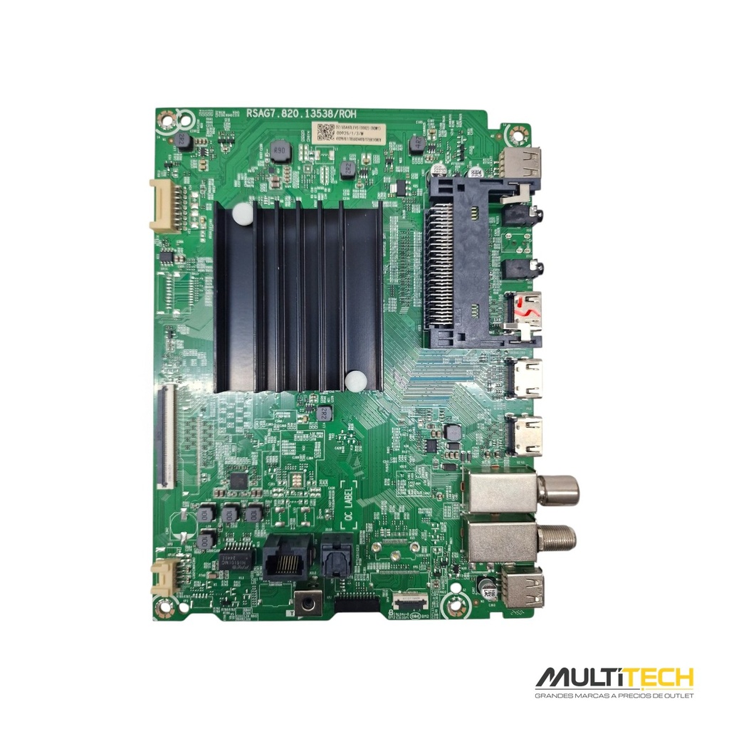 Placa Principal Main Hisense RSAG7.820.13538 TV 65E6NT 65 Cero Horas