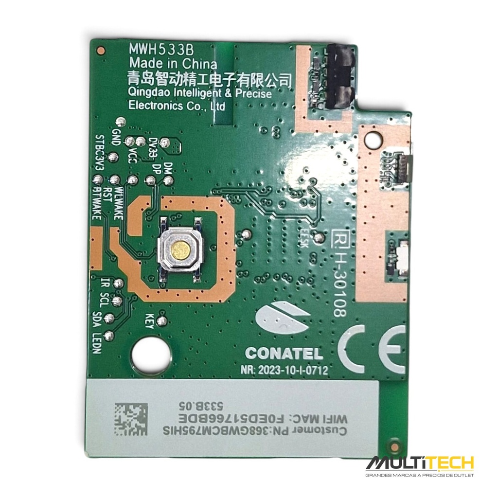 Botonera Sensor IR WiFi Philips MWH533B TV 75PUS7810 75 Original