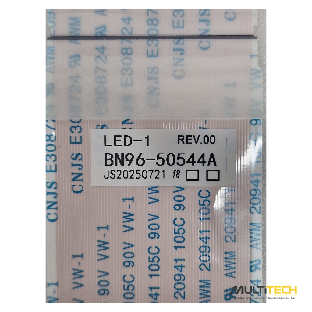 Juego Cables Flex LED Mini-LED Samsung BN96-50544A a 50547A LED-1 a 4 75