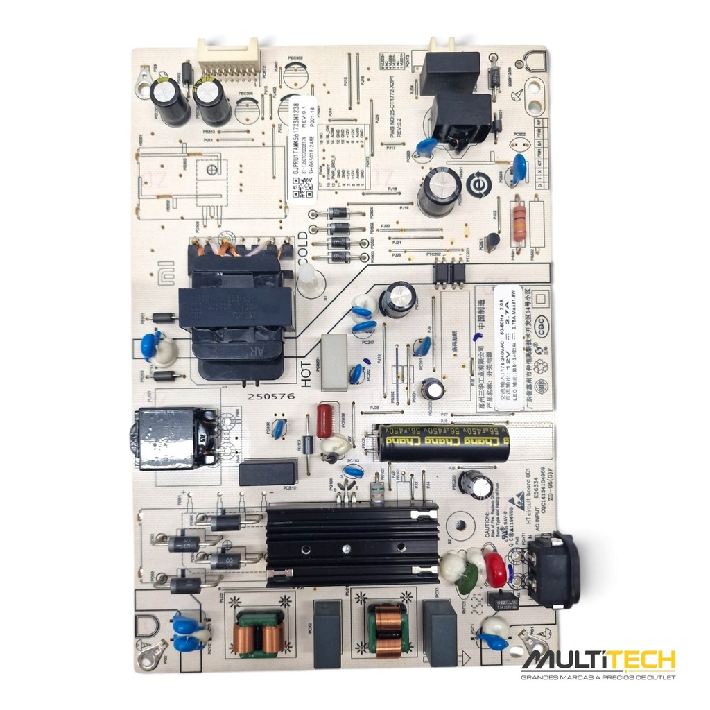 Fuente Alimentacion Xiaomi 81-1350102000812A SHG6501F-248E L65MB-FAEU 65