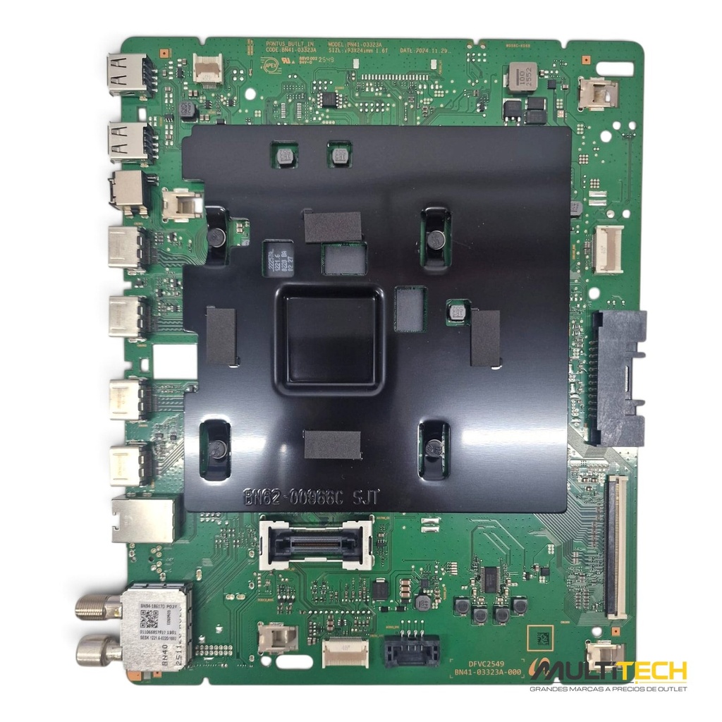 Placa Base Main Samsung BN41-03323A TQ65Q8FAAU Q8F 65 Rev Q80FG