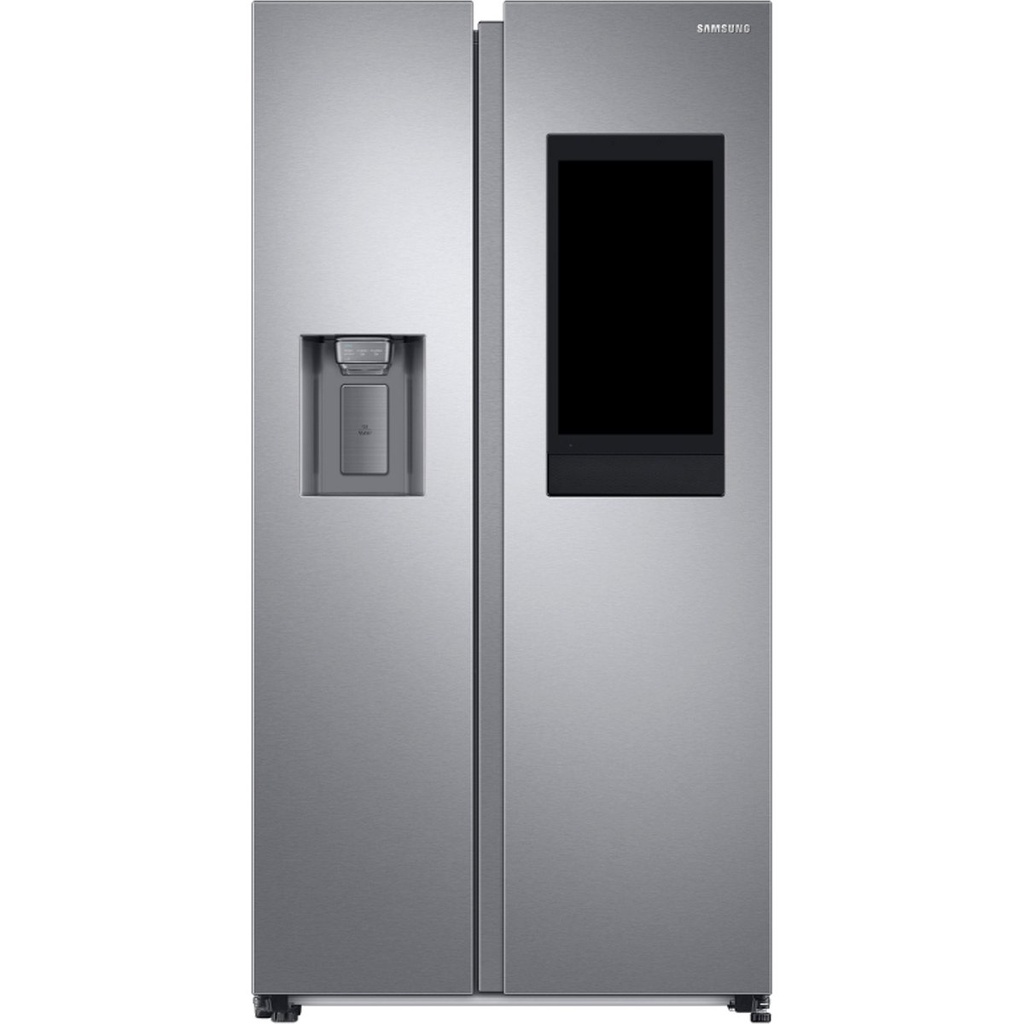 Samsung RS6HA8891SL American-style fridge · 614 L, Energy Class E, Dispenser, Grey