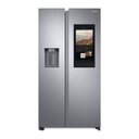 Samsung RS6HA8891SL American-style fridge · 614 L, Energy Class E, Dispenser, Grey