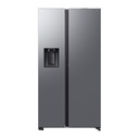 Frigorífico americano Samsung RS80F67KCTEF · 634 L Clase C Dispensador Acero inoxidable