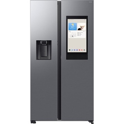 Samsung RS90F67BETEF American-style fridge · Series 9 614 L Class E SmartThings Dispenser Black