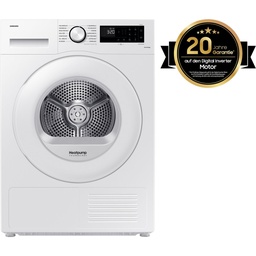 Samsung DV80CGC2B0TEEG Tumble Dryer · 8 kg Heat Pump, Energy Class A+++, White