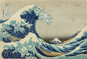La gran ola · Hokusai