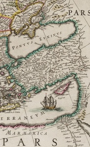Mapa de Europa · Blaeu 1644