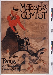 Motocycles Comiot · Steinlen