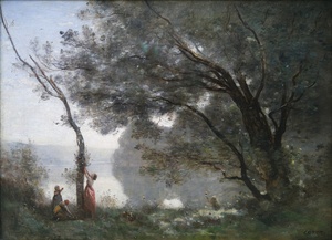 Recuerdo de Mortefontaine · Corot