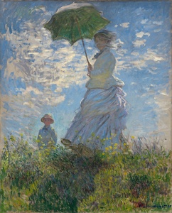 Mujer con sombrilla · Monet