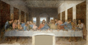 La última cena · Leonardo