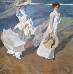 Paseo a orillas del mar · Sorolla