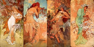 Las cuatro estaciones · Mucha