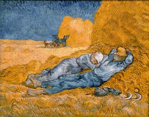 La siesta · Van Gogh